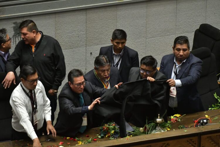 Choquehuanca inaugura el periodo legislativo 2024-2025 a través de un comunicado