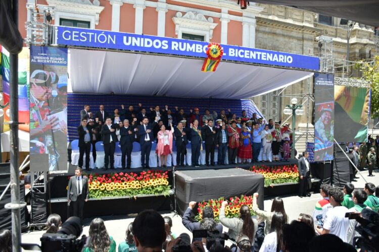 Arce convoca a bolivianos y oposición a que el periodo 2024-2025 sea la gestión de la paz