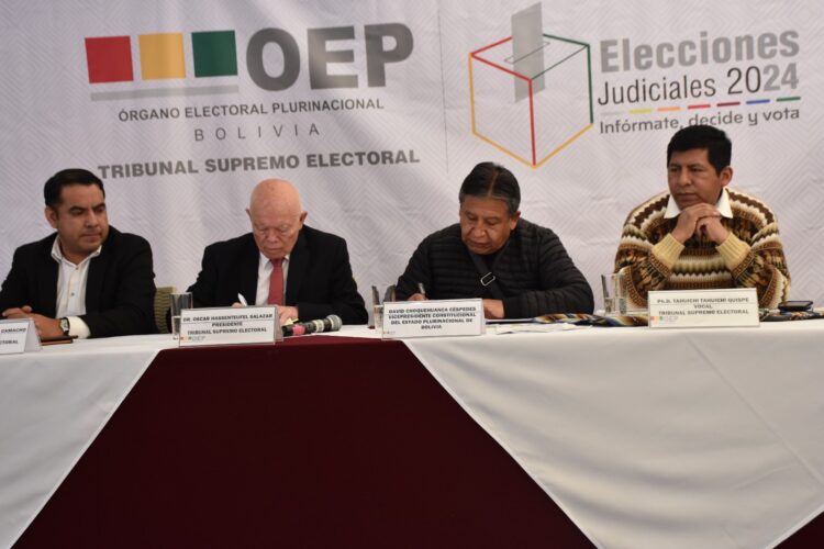 Espaldarazo de la Asamblea al TSE para la continuidad de las elecciones judiciales
