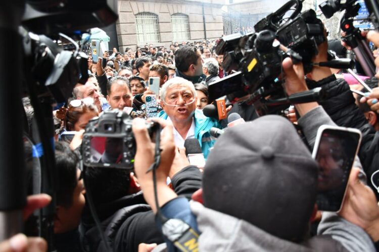 Arias ya declara ante la Fiscalía por el caso Bajo Llojeta
