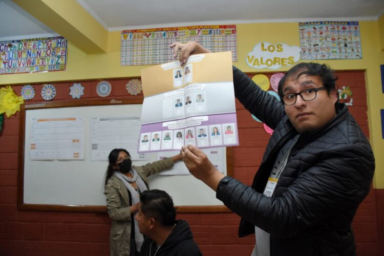 Judiciales: vocal Ávila destaca una tendencia al voto válido frente a los nulos y blancos