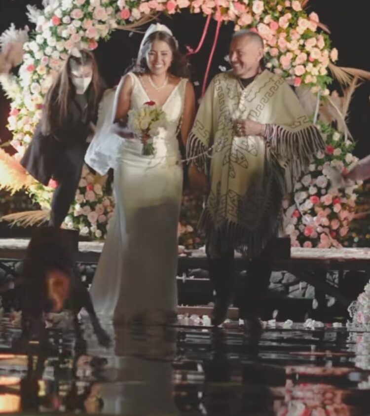 Jennifer Zambrano y Elmer Hermosa contrajeron nupcias.