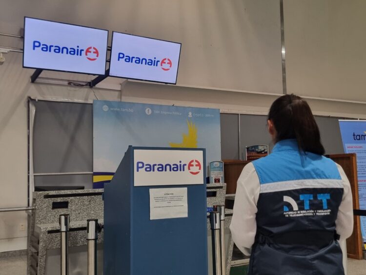 ATT renueva autorización a Paranair para transporte aéreo de pasajeros y carga en Bolivia
