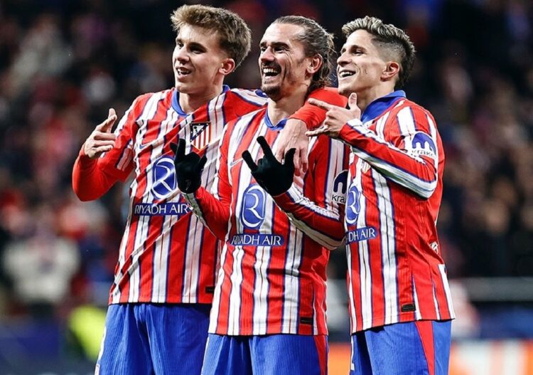 Julián Álvarez y Griezmann permiten al Atlético cumplir ante el Slovan