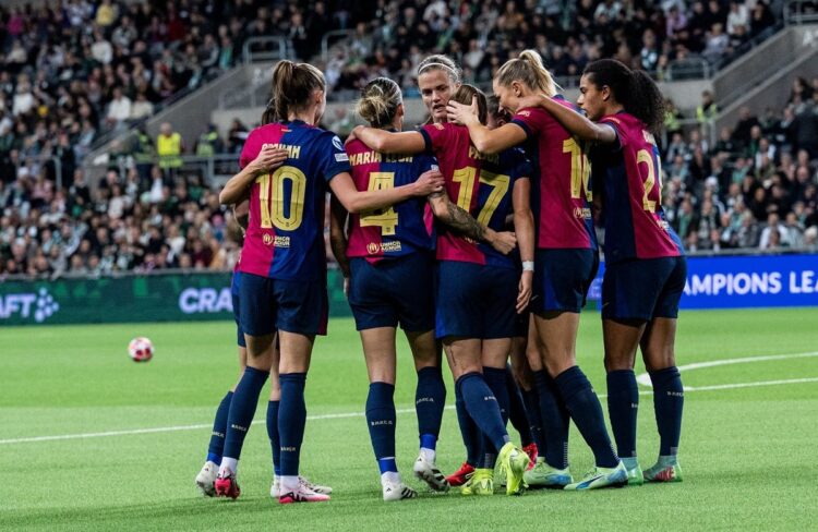 Barcelona confirma su pase a los cuartos en la Champions femenina