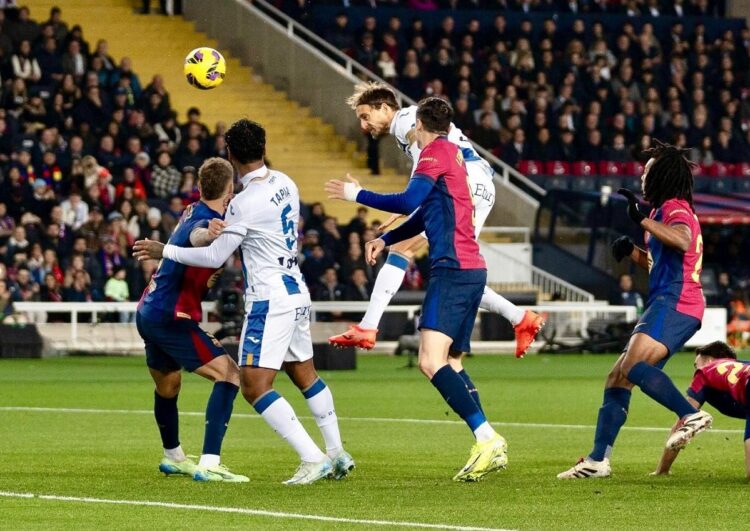 El líder Barça cae en casa ante el Leganés y es alcanzado por el Atlético