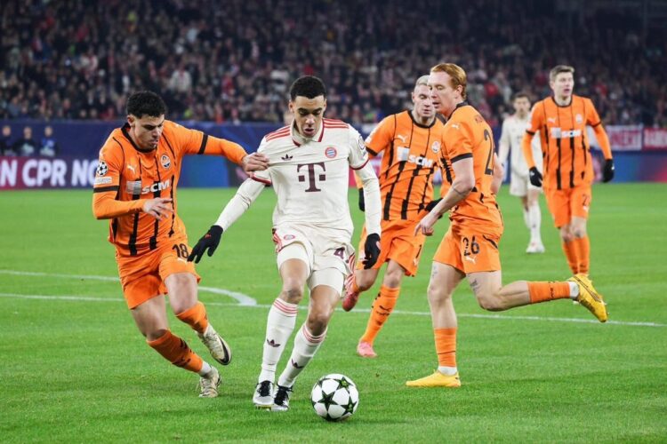 Bayern Múnich golea 5-1 al Shakhtar Donetsk y sigue escalando hacia octavos