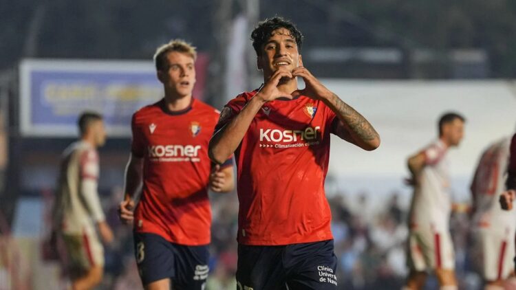 Osasuna golea 5-0 en visita al modesto Chiclana en Copa del Rey