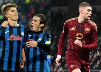 Atalanta y Roma avanzan a cuartos en la Copa de Italia