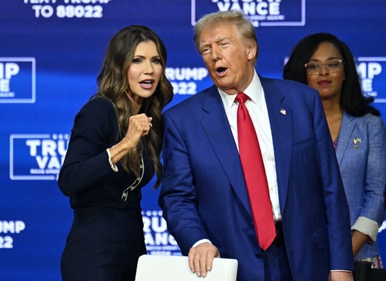 Kristi Noem, la nueva secretaria de Seguridad Nacional
