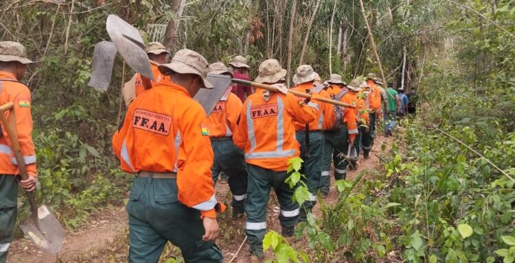 Defensa envía bomberos y un helicóptero para sofocar el fuego en el Madidi
