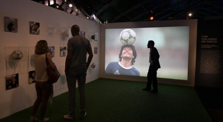 ‘Diego eterno’: una exposición multimedia homenajea a Maradona en Argentina