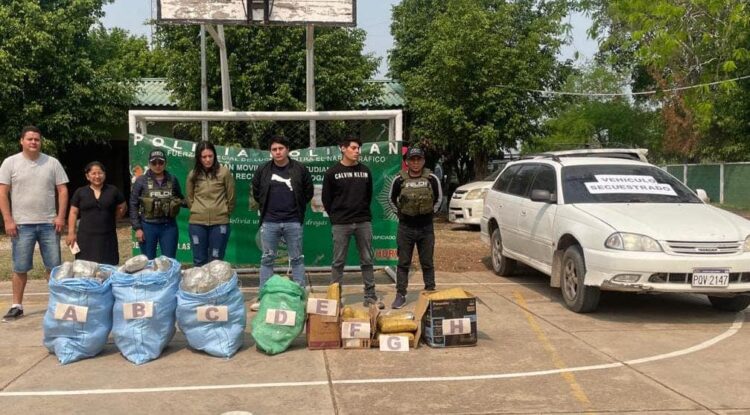 La FELCN incauta más de 82 kilos de marihuana de un punto de acopio