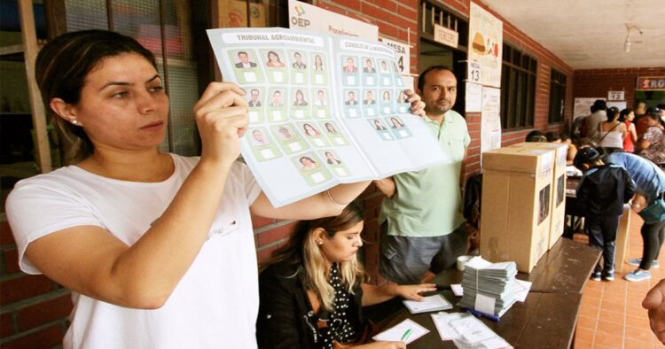 Imagen de las elecciones judiciales de 2017. Pese a todo, la evaluación y calificación de los postulantes en el Legislativo fue mejor que en 2011