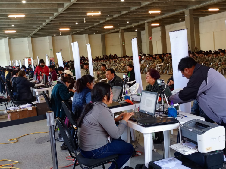 Vargas destaca asistencia de jóvenes al empadronamiento y dice que se superó toda expectativa