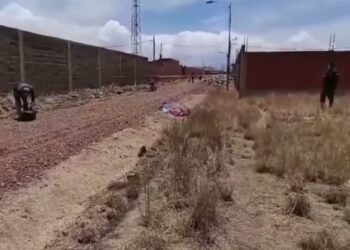 Vecinos de la zona Las Retamas hallaron el cuerpo desmembrado de una mujer.