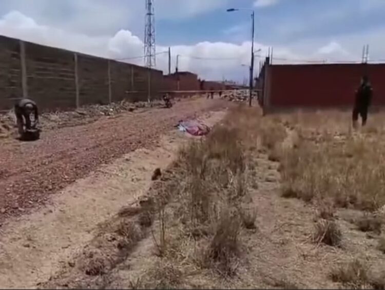 Vecinos de la zona Las Retamas hallaron el cuerpo desmembrado de una mujer.