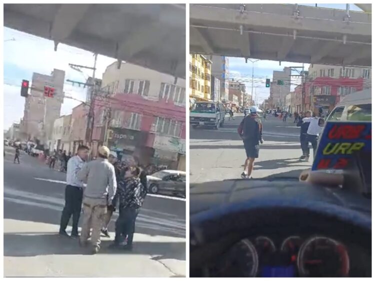 Vecinos y choferes se enfrentan por las tarifas del autotransporte.