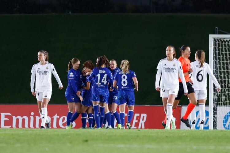 Real Madrid cae ante Chelsea en la Champions femenina y avanza como segundo