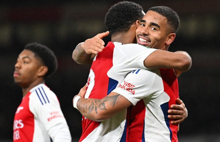 Gabriel Jesús lleva al Arsenal a ‘semis’ de Copa de la Liga, Liverpool y Newcastle avanzan