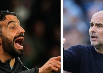 Guardiola es ‘el mejor entrenador del mundo’, dice Amorim