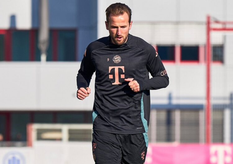 Harry Kane participa parcialmente en el entrenamiento del Bayern Múnich