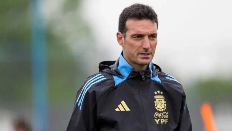 Scaloni criticó debut en fútbol argentino de un influencer sin experiencia