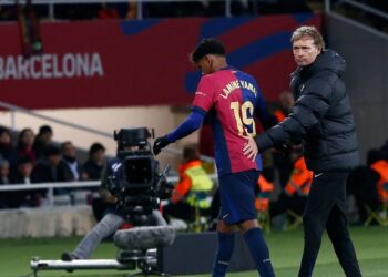 Una lesión en el tobillo deja al barcelonista Lamine Yamal de 3 a 4 partidos de baja