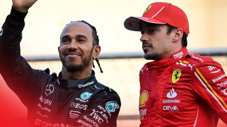 Pilotar con Hamilton será ‘una locura’, cuenta Leclerc a la AFP