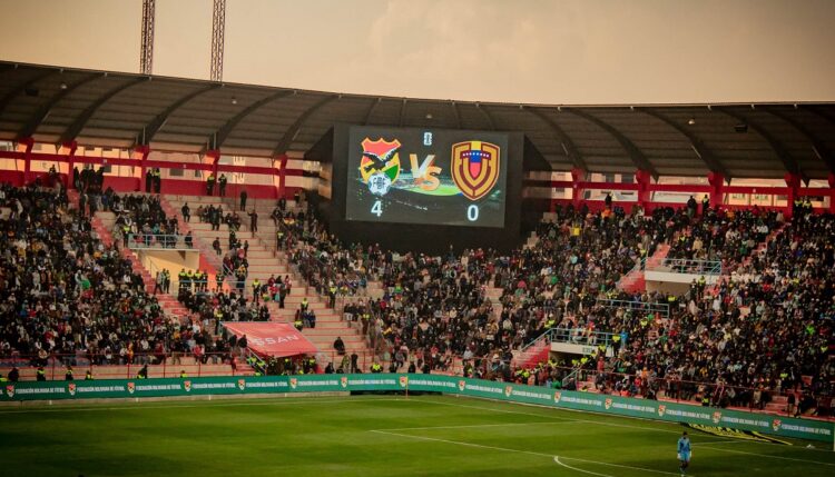 La selección boliviana se mete en zona de repechaje