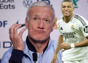 ‘No está aquí, déjenlo tranquilo’, dice Deschamps sobre Mbappé