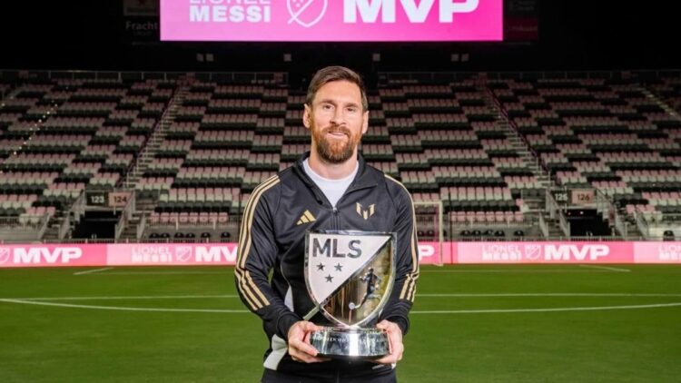 Messi suma el MVP de la liga norteamericana a su incomparable palmarés
