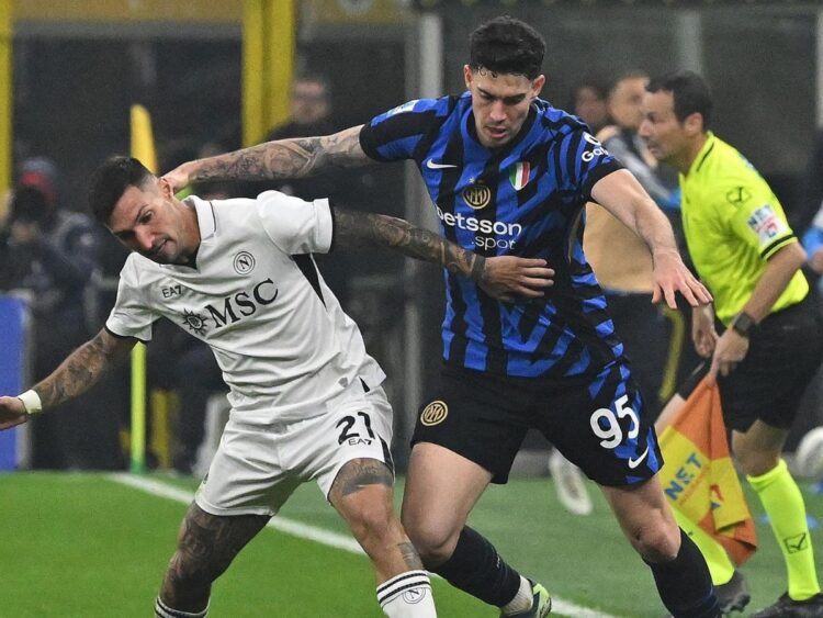 El Nápoles resiste al Inter y aguanta la presión de Fiorentina y Atalanta