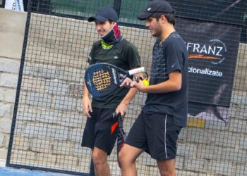Lijerón y Jofré son campeones del Intercolegial de Pádel en La Paz