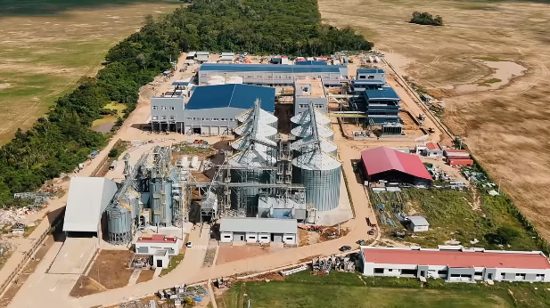 La planta de transformación de subproductos de soya entra en fase final con un 95% de avance