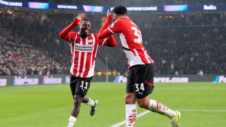 Girona cae goleado ante un efectivo PSV Eindhoven en Champions