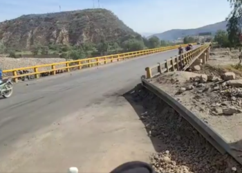 Luego del desbloqueo, Parotani se encuentra bajo resguardo militar y policial