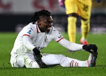 Rafael Leao, del AC Milan, estará de baja al menos una semana