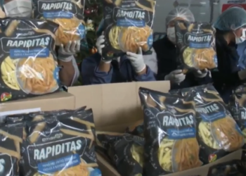 Emapa presenta las ‘Rapiditas’, papas producidas en la planta procesadora en El Alto