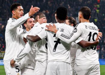 La BMV conduce al Real Madrid a la victoria en Bérgamo, Mbappé lesionado
