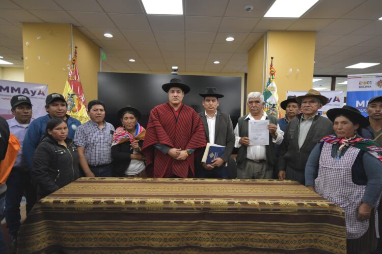 Gobierno impulsa riego tecnificado en Chuquisaca con inversión de Bs 93 millones