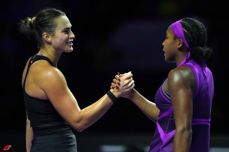 Sabalenka se despide en semifinales del Masters WTA ante Gauff