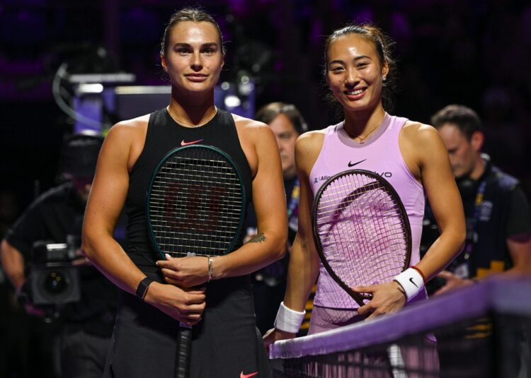 Zheng se une a Sabalenka y Gauff en semifinales de Masters WTA