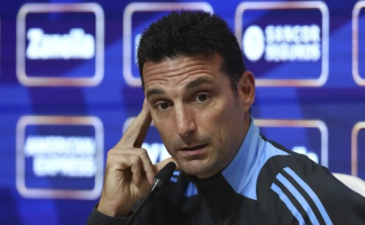 Scaloni quiere dar vuelta la página tras la derrota con Paraguay