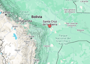 Tres sismos leves impactan Santa Cruz en menos de 48 horas