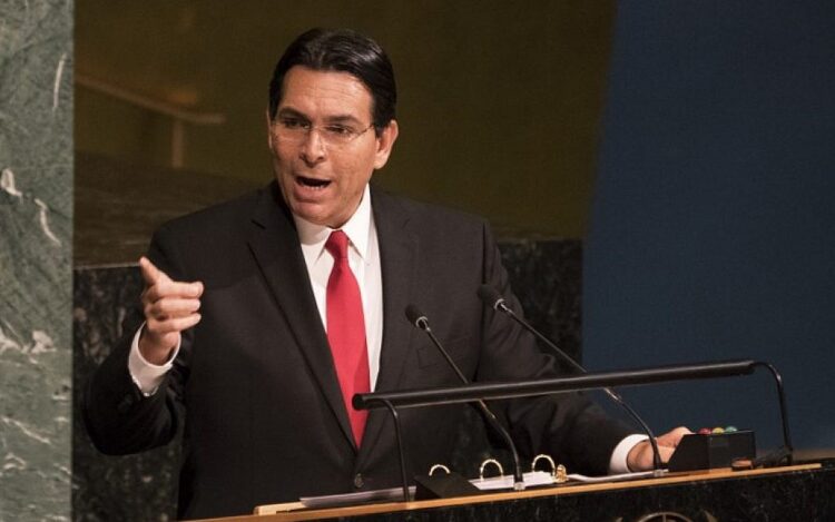 El embajador de Israel en ONU, Danny Danon