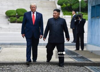 En su primer mandato Trump visitó Corea del Norte