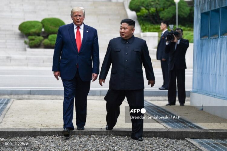En su primer mandato Trump visitó Corea del Norte