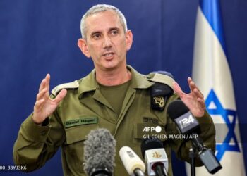 Daniel Hagari, portavoz del ejército israelí