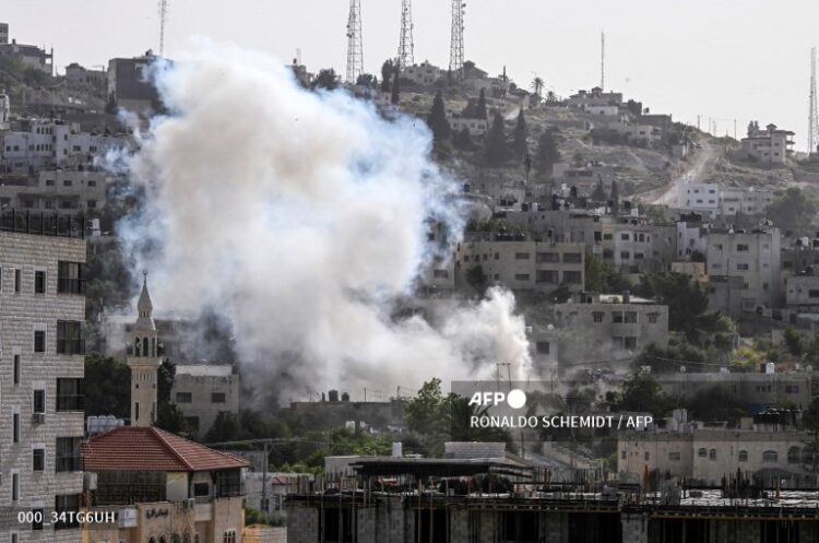 La Autoridad palestina anuncia 16 muertos tras bombardeo israelí en Cisjordania